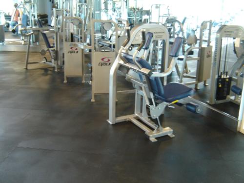 Interlocking Rubber Gym Tiles (48"x 48") --- FREE SHIPPING - FITFLOORS...Rubber Floors & more 