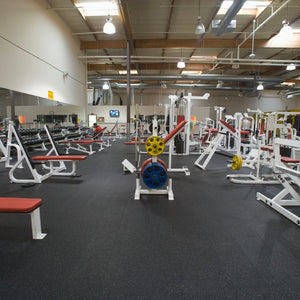INTERLOCKING RUBBER GYM TILES (High Impact)