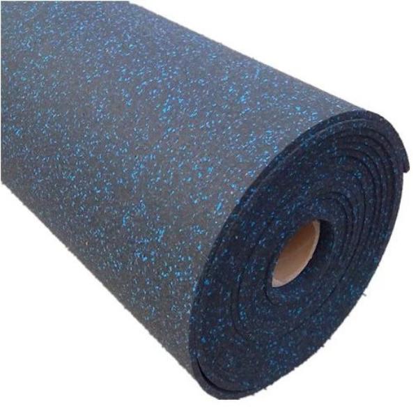 Rolled Rubber Flooring for Gyms, Warehouses, Manufacturing